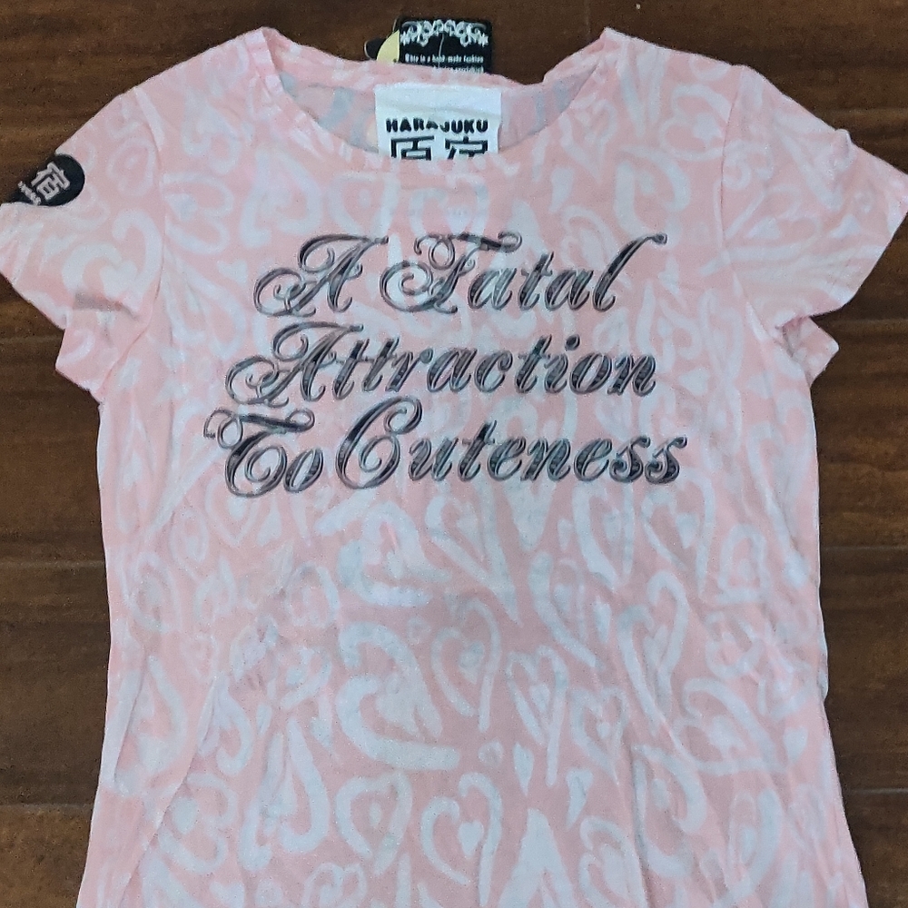 Harajuku Lovers | Pink Fatal Attraction T-shirt